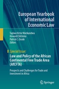 Cover: Law and Policy of the African Continental Free Trade Area (AfCFTA) - Springer