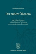 Cover: Der andere &Ouml;konom - Duncker & Humblot