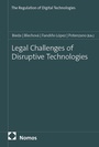 Cover: Legal Challenges of Disruptive Technologies - Nomos