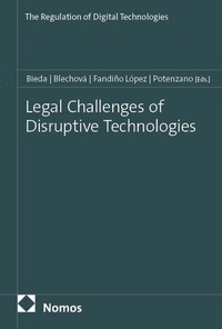 Abbildung von: Legal Challenges of Disruptive Technologies - Nomos
