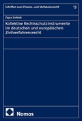 Abbildung von: Kollektive Rechtsschutzinstrumente im deutschen und europäischen Zivilverfahrensrecht - Nomos