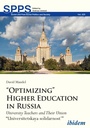 Cover: "Optimizing" Higher Education in Russia - ibidem