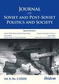 Cover: Journal of Soviet and Post-Soviet Politics and Society - ibidem