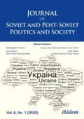 Cover: Journal of Soviet and Post-Soviet Politics and Society - ibidem