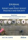 Cover: Journal of Soviet and Post-Soviet Politics and Society - ibidem