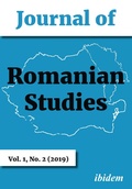 Cover: Journal of Romanian Studies - ibidem