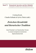 Cover: Zwischen Kreativitaet und literarischer Tradition - ibidem