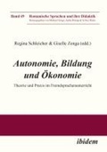 Cover: Autonomie, Bildung und OEkonomie - ibidem