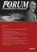Cover: Forum fuer osteuropaeische Ideen- und Zeitgeschichte. 18. Jahrgang, Heft 2 - ibidem