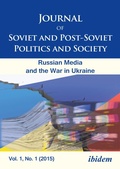 Cover: Journal of Soviet and Post-Soviet Politics and Society - ibidem