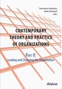 Cover: Contemporary Practice and Theory of Organizations - Part 2. - ibidem