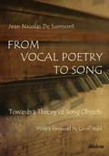 Cover: From Vocal Poetry to Song - ibidem