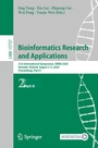 Cover: Bioinformatics Research and Applications - Springer