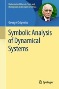 Cover: Symbolic Analysis of Dynamical Systems - Springer