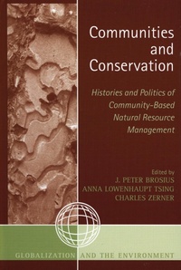 Enlarge image Cover: Communities and Conservation - AltaMira Press