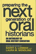 Cover: Preparing the Next Generation of Oral Historians - AltaMira Press