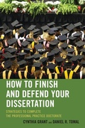 Cover: How to Finish and Defend Your Dissertation - Rowman & Littlefield Education