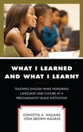Cover: What I Learned and What I Learnt - Rowman & Littlefield Publishers