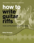Cover: How to Write Guitar Riffs - Backbeat Books