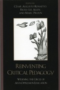 Cover: Reinventing Critical Pedagogy - Rowman & Littlefield Publishers