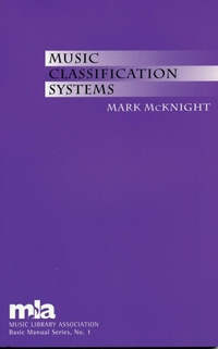 Enlarge image Cover: Music Classification Systems - Scarecrow Press