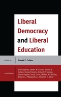 Cover: Liberal Democracy and Liberal Education - Lexington Books