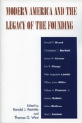 Cover: Modern America and the Legacy of Founding - Lexington Books