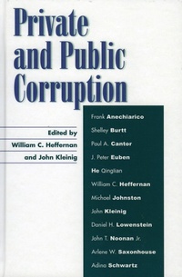 Enlarge image Cover: Private and Public Corruption - Rowman & Littlefield Publishers