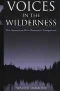 Cover: Voices in the Wilderness - Scarecrow Press