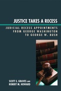 Cover: Justice Takes a Recess - Lexington Books
