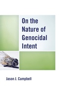 Cover: On the Nature of Genocidal Intent - Lexington Books