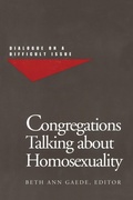 Cover: Congregations Talking about Homosexuality - Rowman & Littlefield Publishers