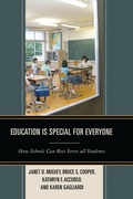 Cover: Education is Special for Everyone - Rowman & Littlefield Publishers