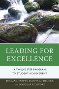 Cover: Leading for Excellence - Rowman & Littlefield Publishers