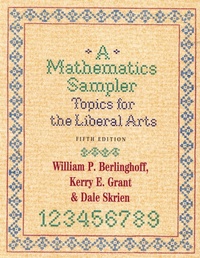 Enlarge image Cover: A Mathematics Sampler - Rowman & Littlefield