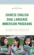 Cover: Chinese-English Dual Language Immersion Programs - Lexington Books