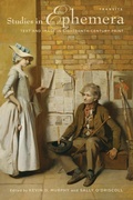 Cover: Studies in Ephemera - Bucknell University Press,U.S.