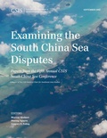 Cover: Examining the South China Sea Disputes - Center for European Policy Studies