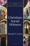 Cover: Christian Social Witness - Cowley Publications,U.S.