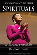 Cover: So You Want to Sing Spirituals - Rowman & Littlefield Publishers