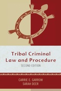 Cover: Tribal Criminal Law and Procedure - Rowman & Littlefield Publishers