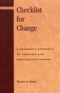 Cover: Checklist for Change - Rowman & Littlefield Education