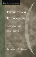 Cover: Institutional Ethnography - AltaMira Press