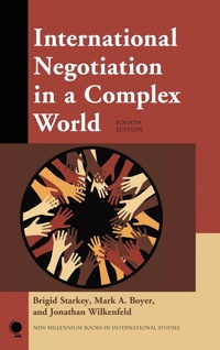 Enlarge image Cover: International Negotiation in a Complex World - Rowman & Littlefield Publishers