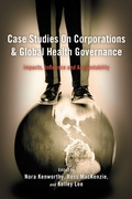 Cover: Case Studies on Corporations and Global Health Governance - Rowman & Littlefield Publishers