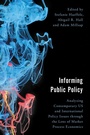 Cover: Informing Public Policy - Rowman & Littlefield Publishers
