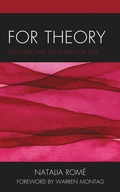 Cover: For Theory - Rowman & Littlefield Publishers