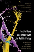 Cover: Institutions and Incentives in Public Policy - Rowman & Littlefield Publishers