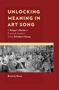 Cover: Unlocking Meaning in Art Song - Rowman & Littlefield