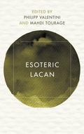 Cover: Esoteric Lacan - Rowman & Littlefield Publishers